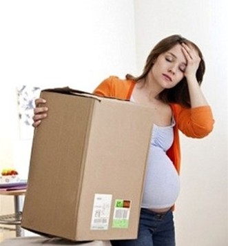 Phụ nữ mang thai không nên chuyển nhà