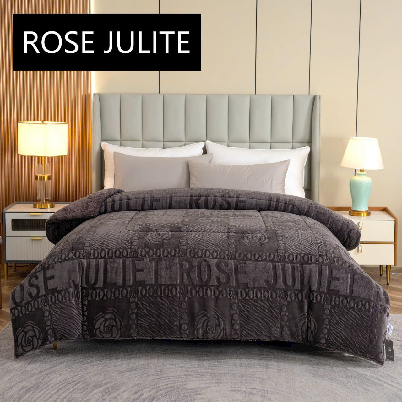 Chăn lông ROSE JULIET 4kg thế hệ mới