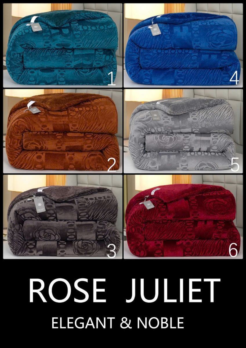 Chăn lông ROSE JULIET 4kg thế hệ mới