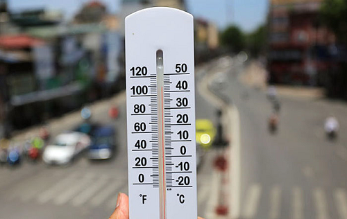 Nhiệt độ đỉnh điểm tại Hà Nội trong những ngày đầu tháng 6